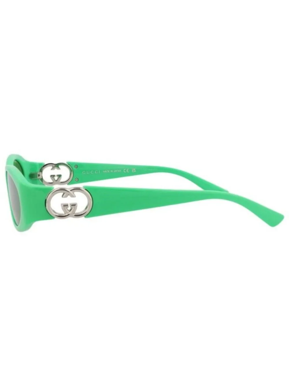 New Gucci Womens Round/Oval Green Green Green Fashion Designer Sunglasses